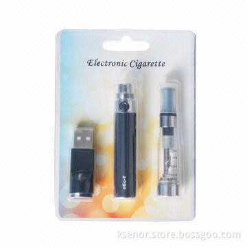 Blister CE4 E-cigarette with High-quality, 650/900/1,100mAh Battery